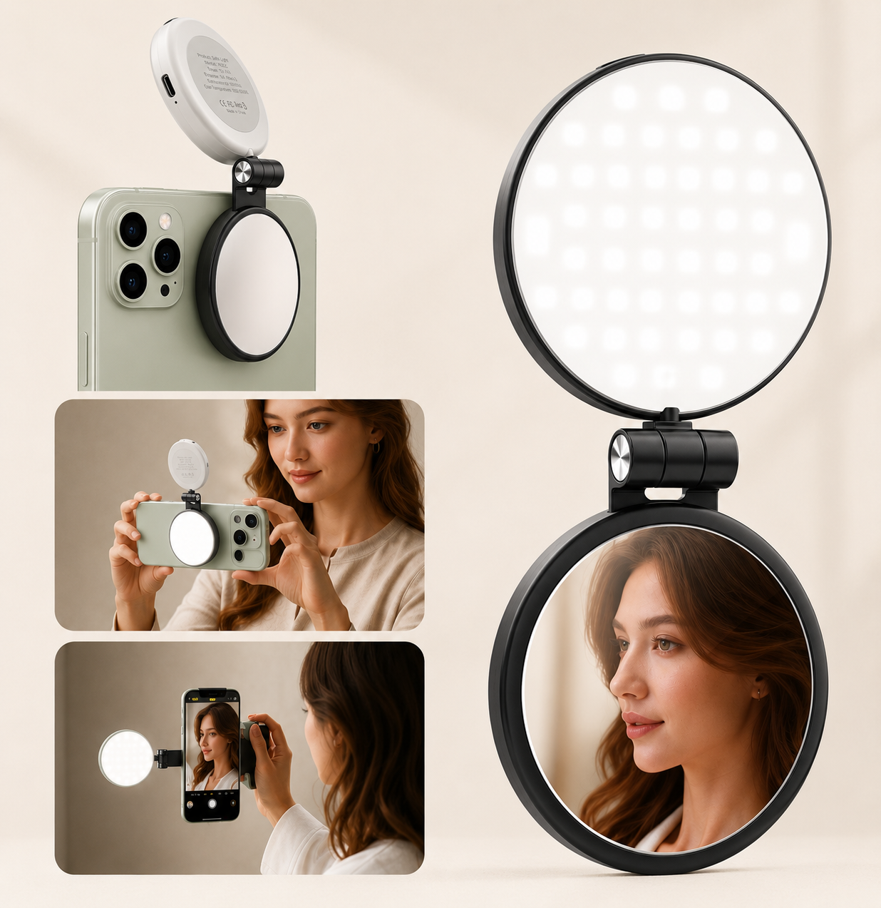 Aura Light Mirror
