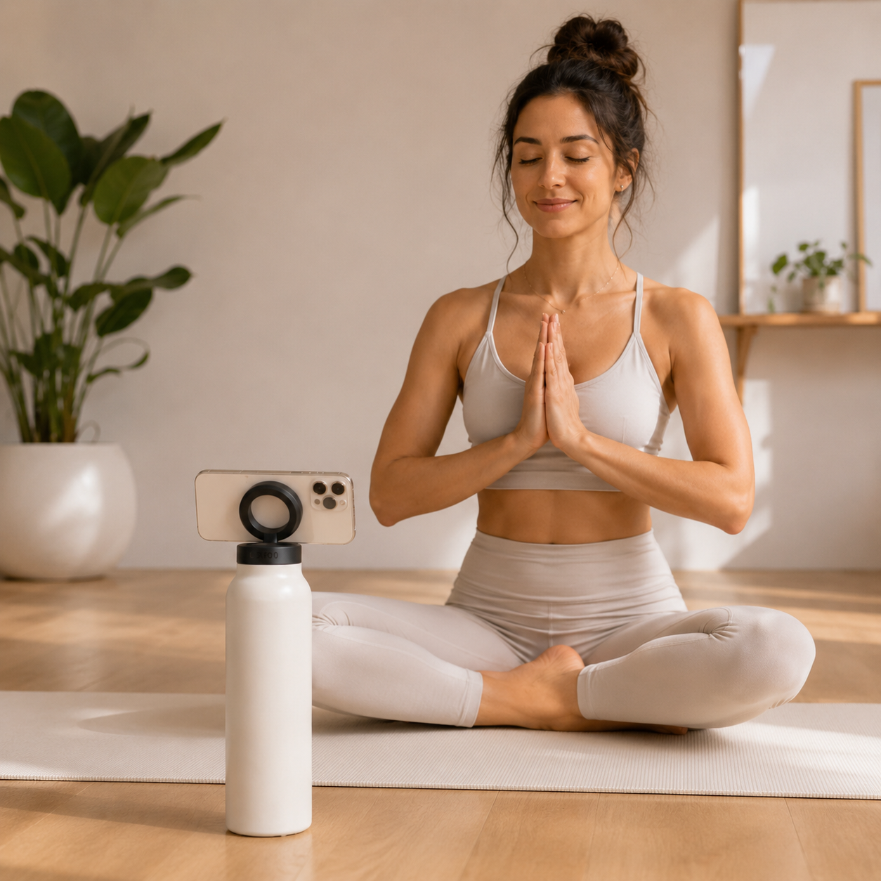 Ultimate Hydration Bottle & Mobile Phone Stand